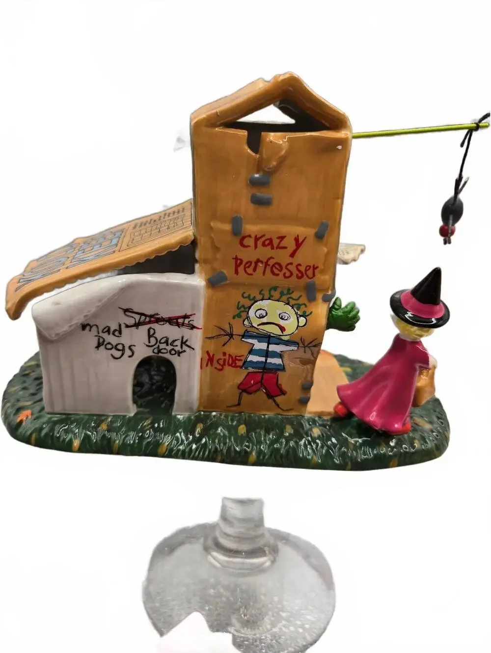 As Is Dept 56 - Come In If You Dare 799979 Snow Village Accessory Hallmark